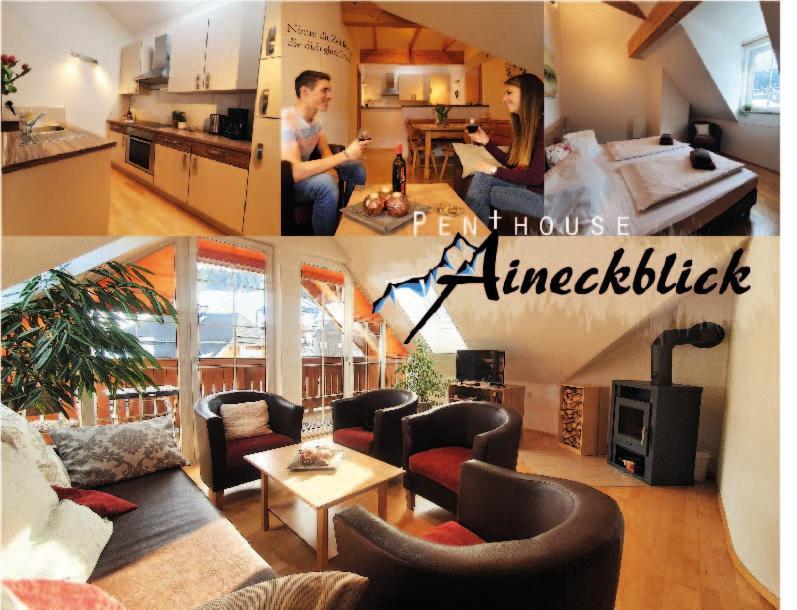 Ferienwohnung Penthouse Aineckblick Sankt Margarethen im Lungau Exterior foto