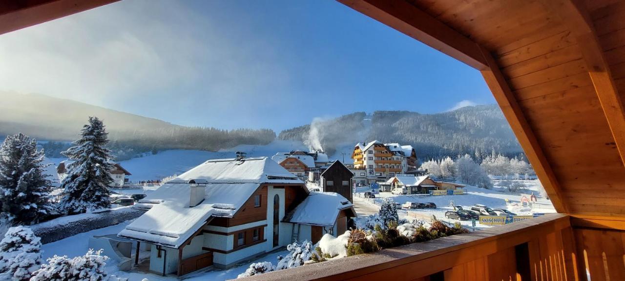 Ferienwohnung Penthouse Aineckblick Sankt Margarethen im Lungau Exterior foto