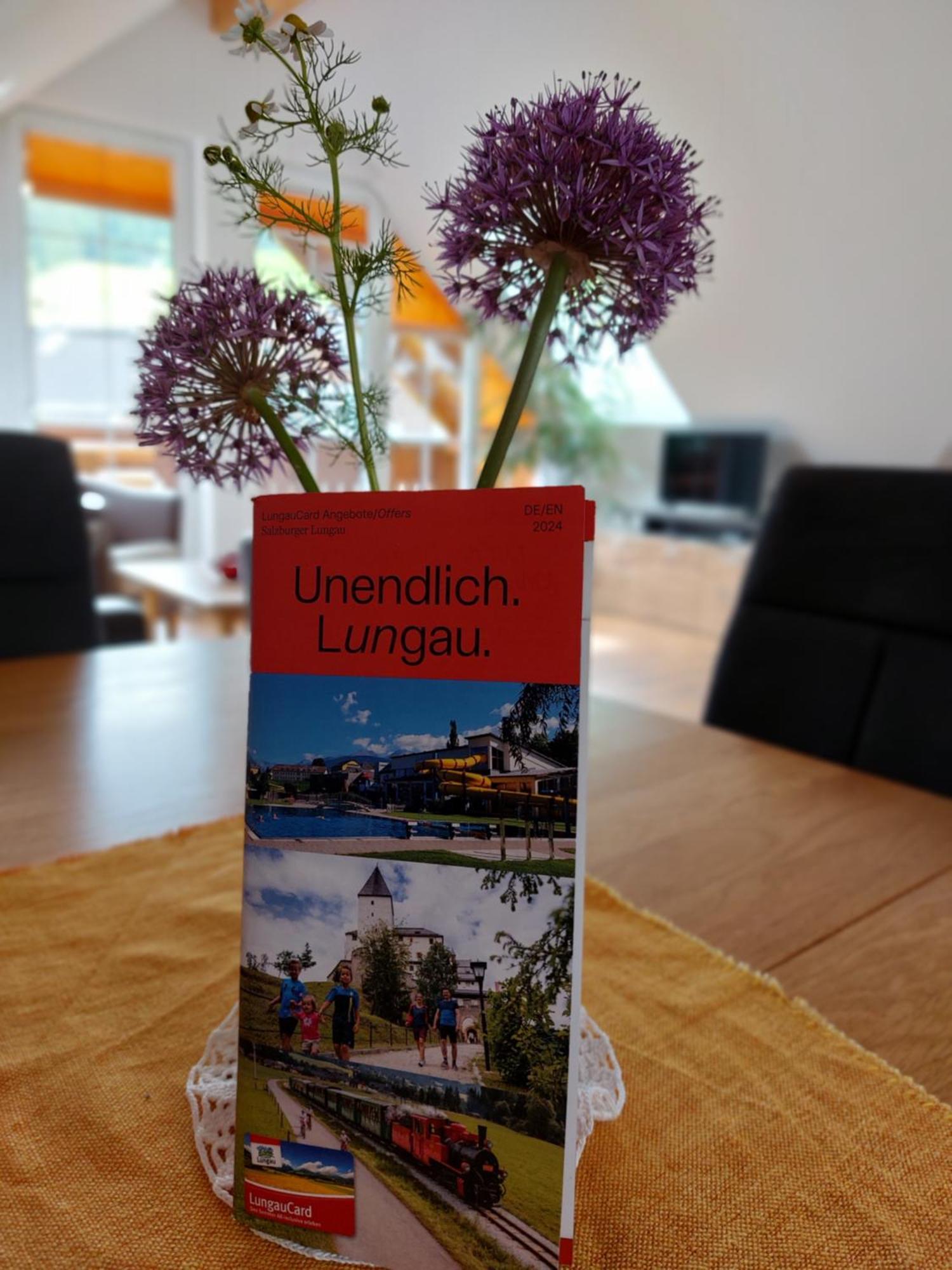 Ferienwohnung Penthouse Aineckblick Sankt Margarethen im Lungau Exterior foto